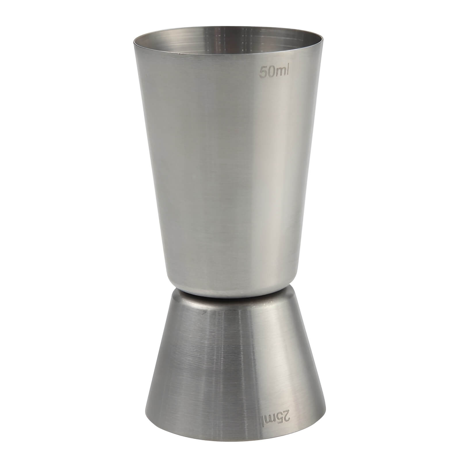 25ml/50ml NGS Professioneller Cocktail-Messbecher aus Edelstahl