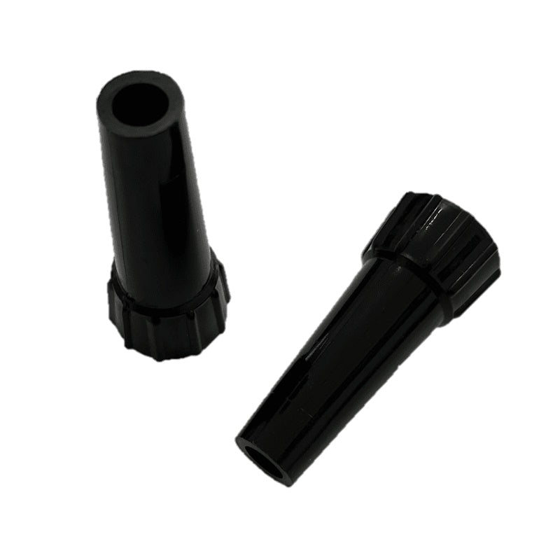 Plain Black Standard Beer Tap Nozzle 5/8"