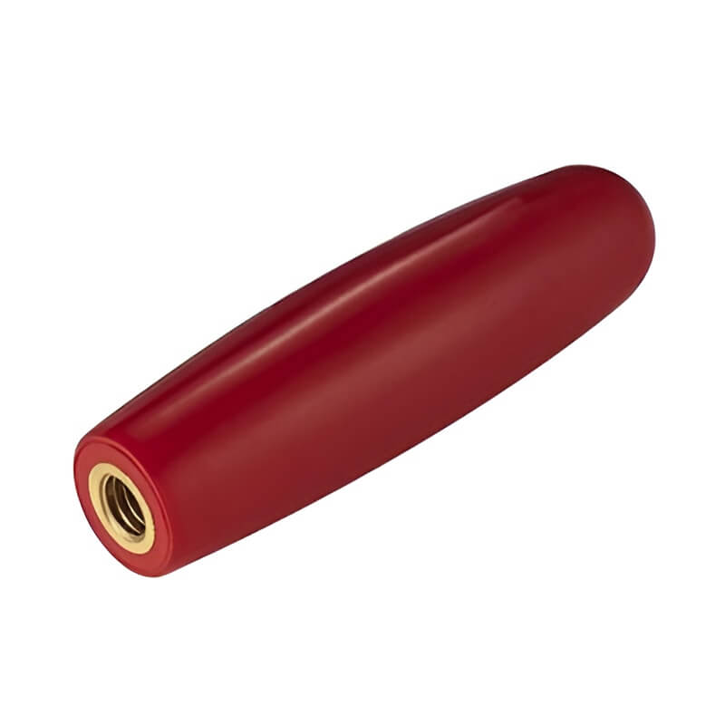 Red plastic handle