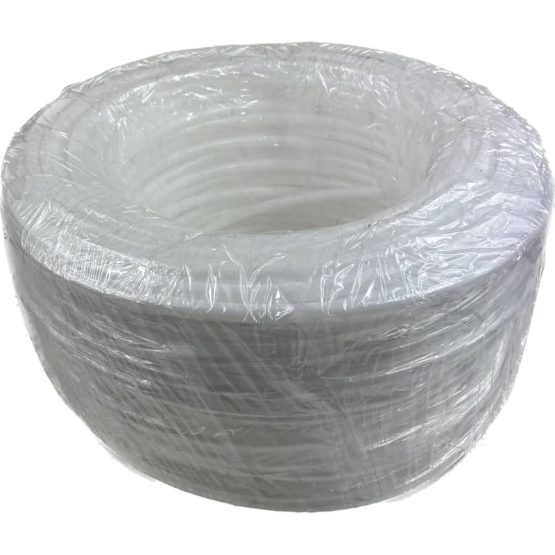 White 3/8" beer/gas pipe 100m roll
