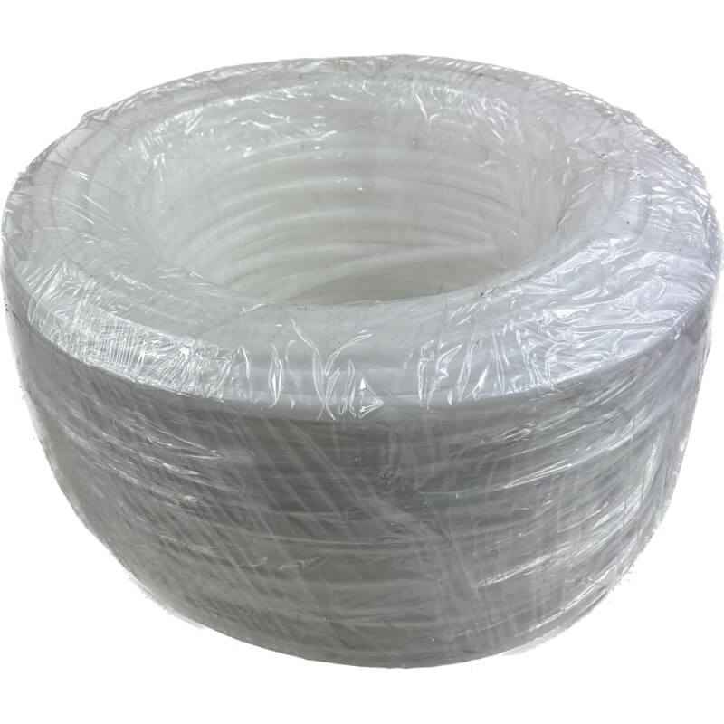 White 3/8" beer/gas pipe 100m roll