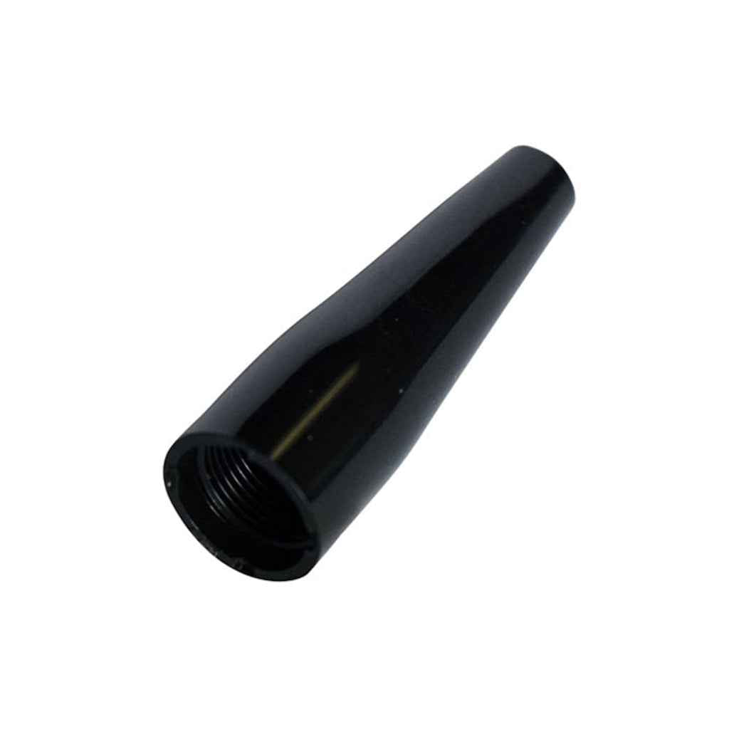 Plain Black Beer Tap Standard Nozzle 9/16"