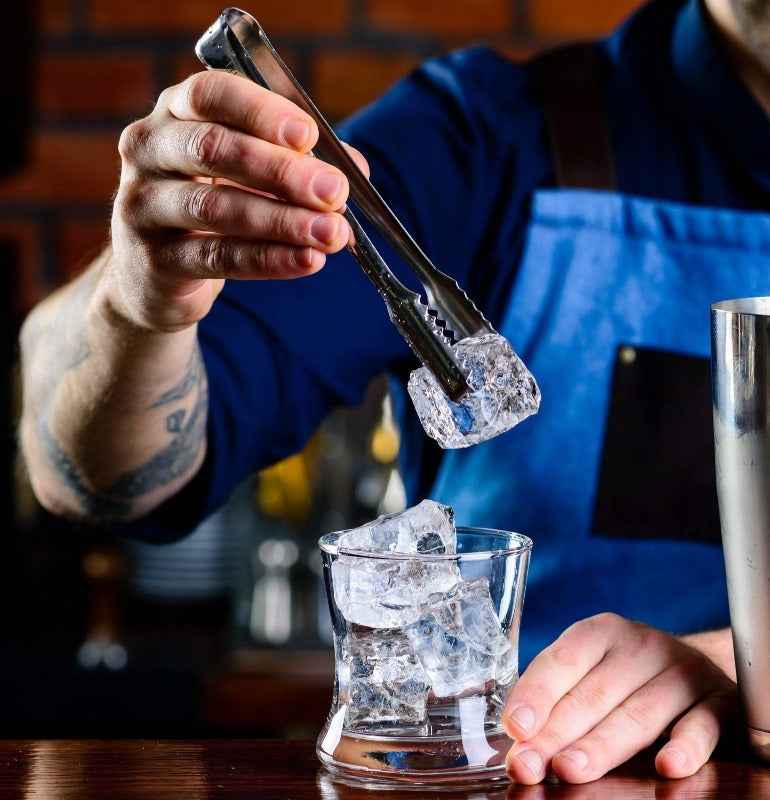Stainless Steel Ice Tongs – Effortless Ice Handling for Perfect Drinks