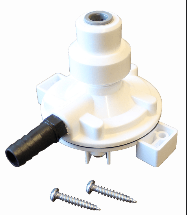 Check Valve 3/8" in 1/2" out (With Override System)