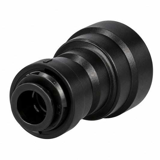 DMfit AUC15M06 15mm to 3/8" Reducing Straight Connector – 10 Pack