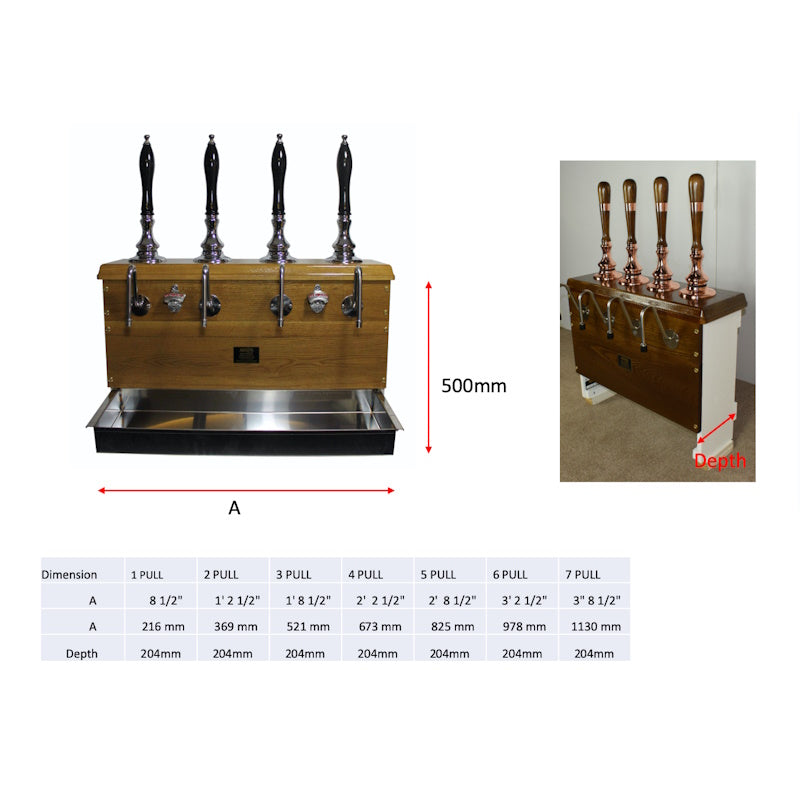 4 Pull Cabinet Beer Engine - Drin-Kit