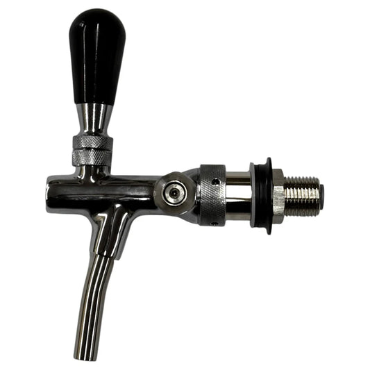 Chrome vari-flow beer tap | 35mm Drin-KIT