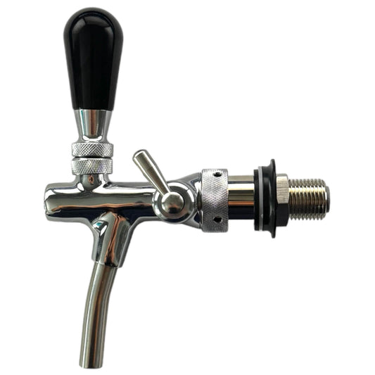 Chrome compensator beer tap | 35mm Drin-KIT - Drin-Kit