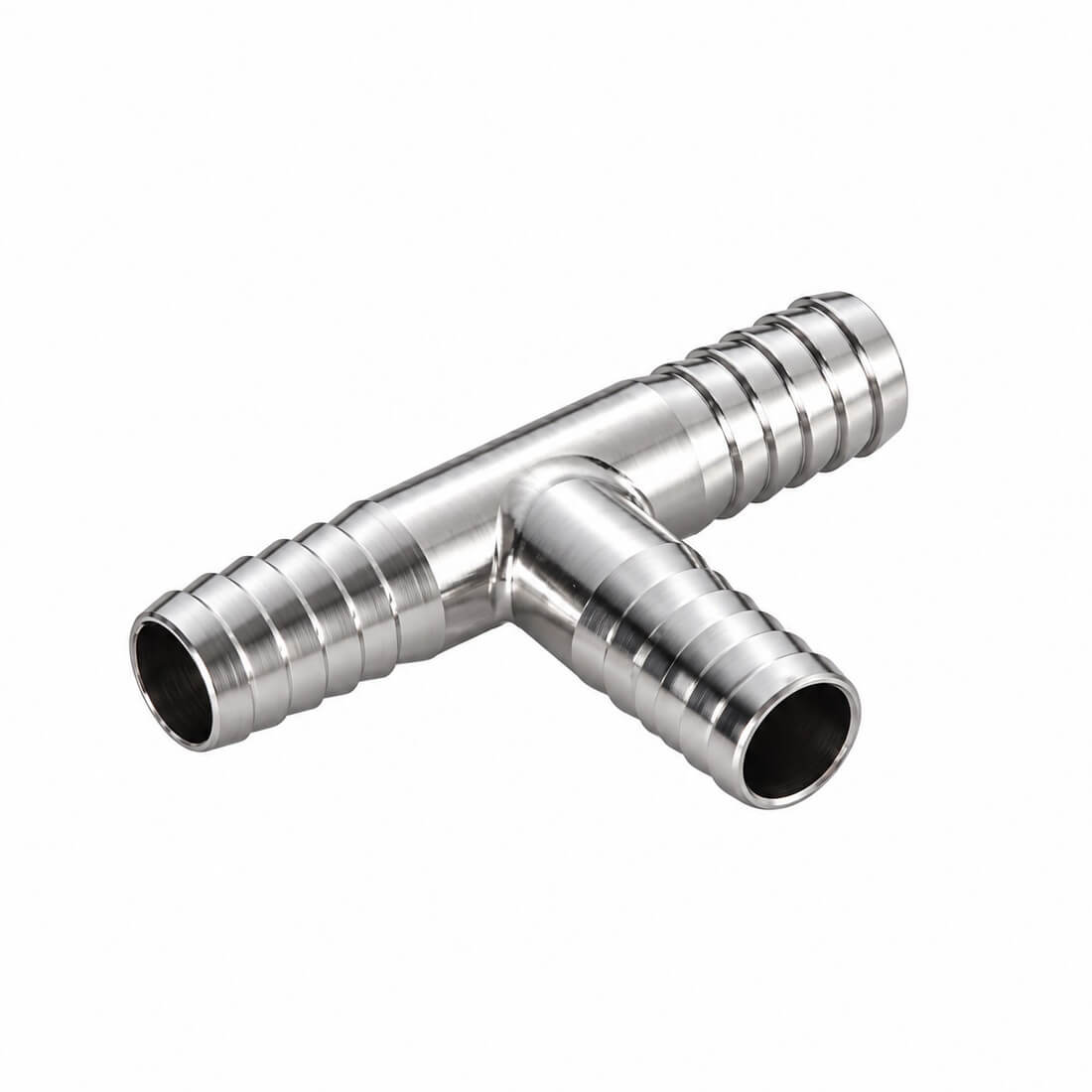 Stainless Steel Barbed Tee Fitting – 1/4″, 3/8″ and 1/2″ Options