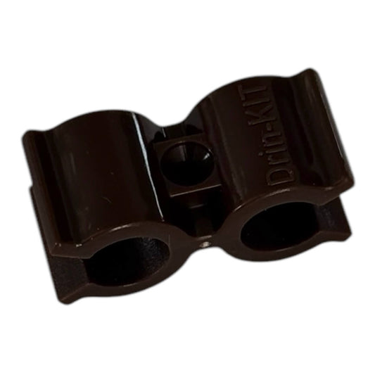 Drin-Klip - Beer and gas line pipe clip | 50 pieces Brown