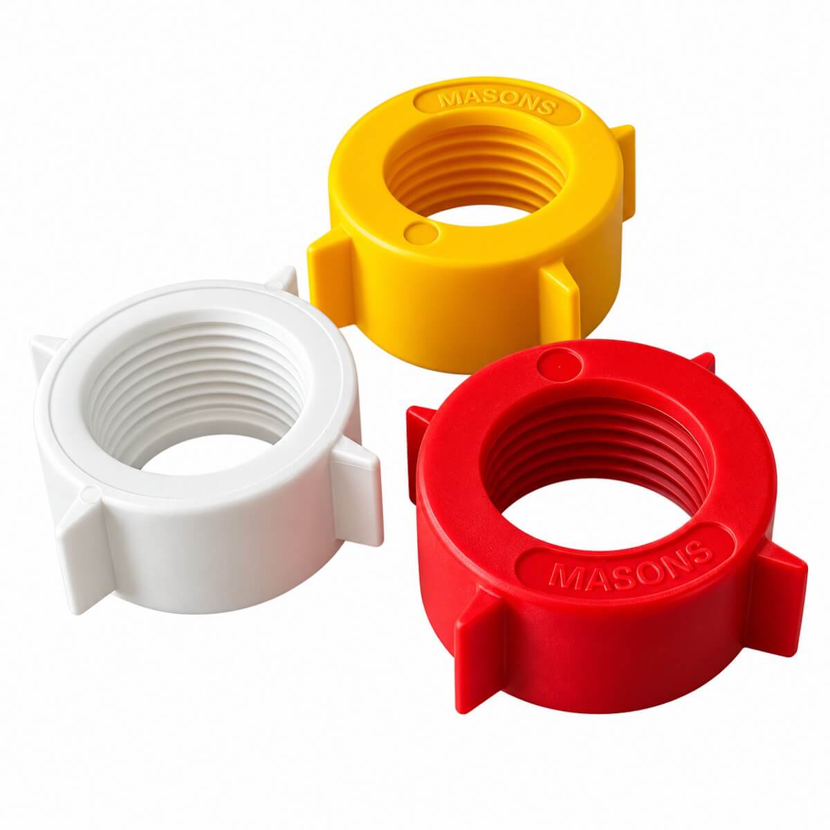 Cask Ale Wing Nuts / Burrs – Open & Closed, 3/4" BSP, L & Y Thread