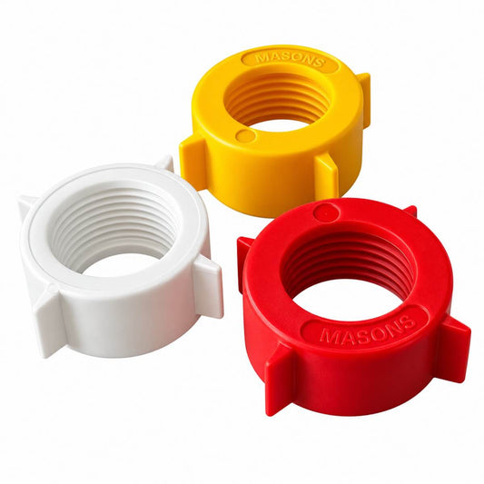 Cask Ale Wing Nuts / Burrs – Open & Closed, 3/4" BSP, L & Y Thread