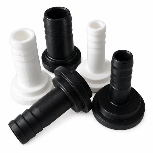 Plastic Cask Tails – 3/4" BSP, L & Y Thread Options