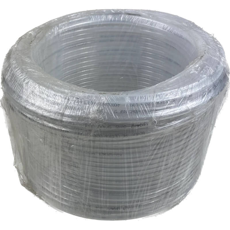 Clear 3/8" beer/product pipe 100m roll