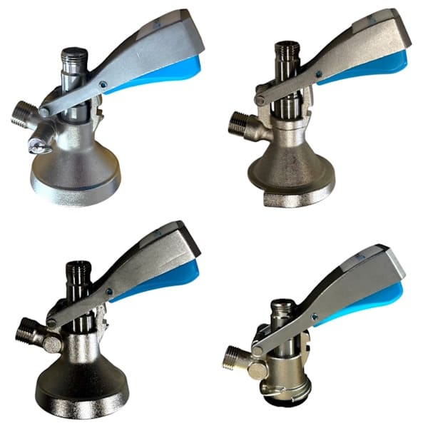 Beer Coupler Types Keg Couplers | Premium S, G, D, A, M & K-Type Keg Fittings for Draught ...