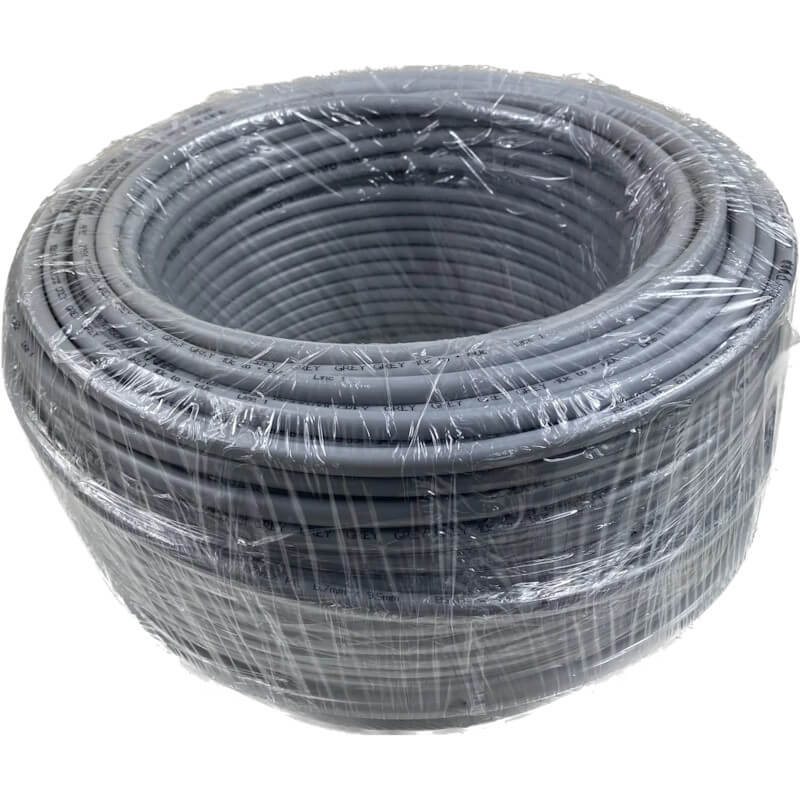 Grey 3/8" beer/gas pipe 100m roll