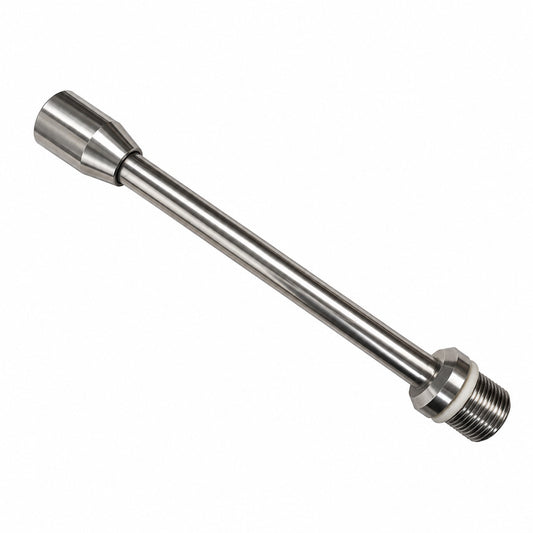 Long Drop Beer Tap Extension – Stainless Steel, 140mm