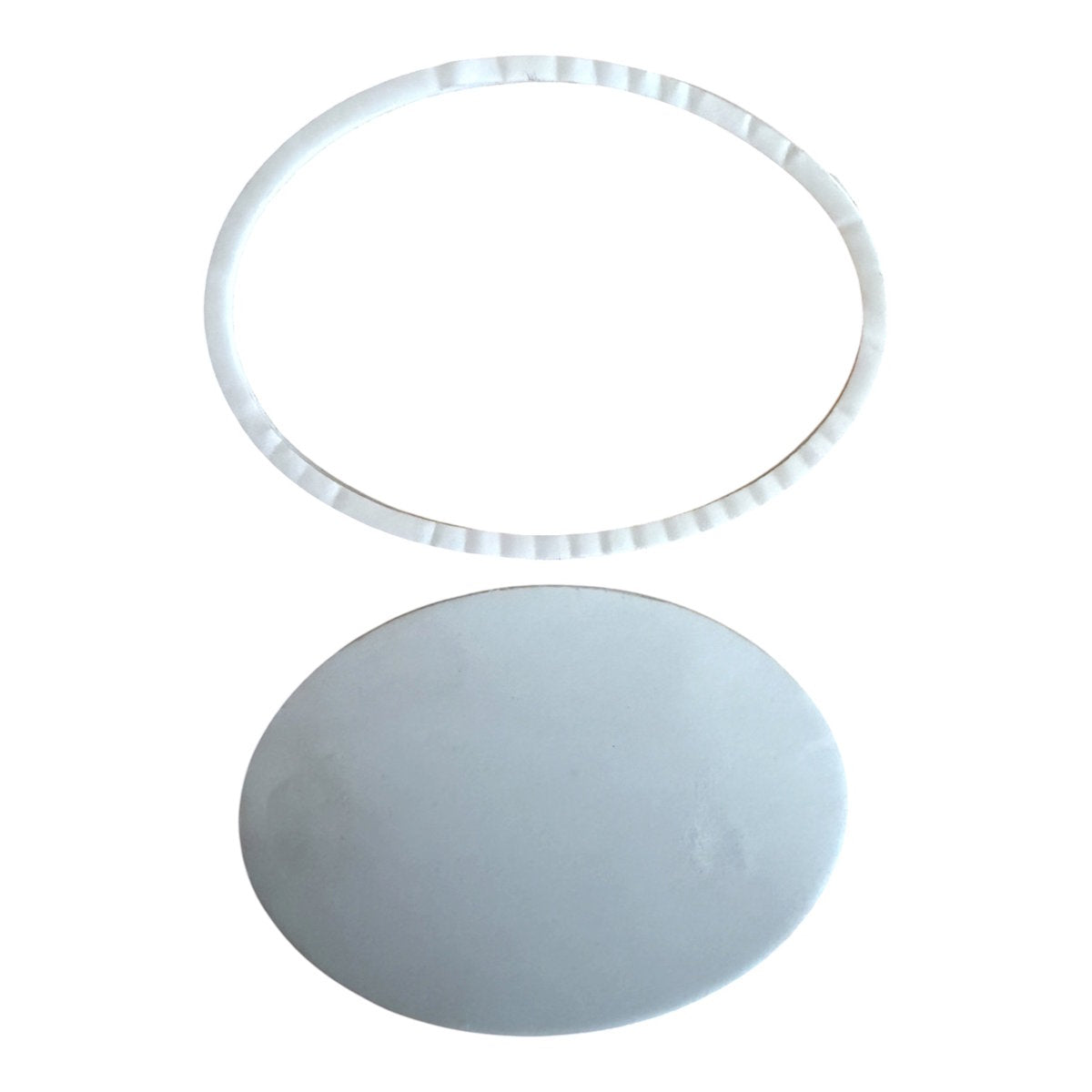 Oval Adhesive Gasket / Sticky Pad for Beer Lens and Keg Badges
