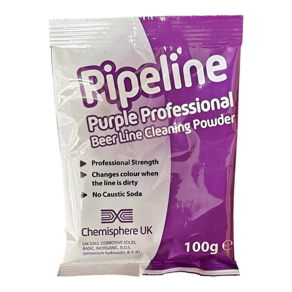 Pipeline Professional Purple Beer Line Cleaning Powder 100g