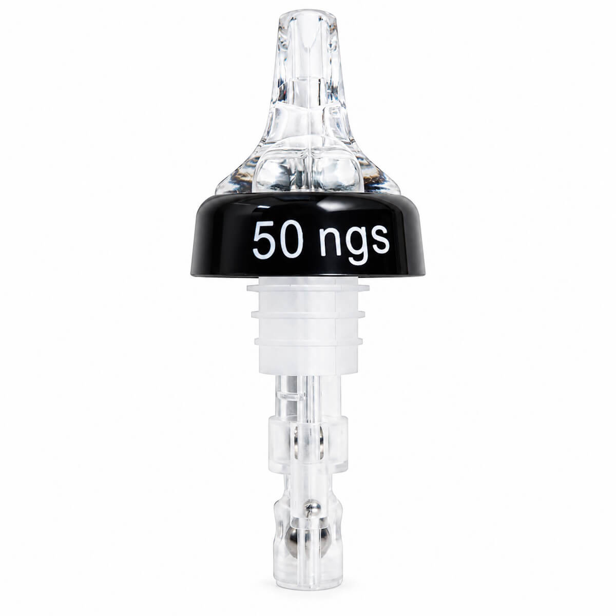 Quick Shot 50ml Measured Bottle Pourer – Clear NGS