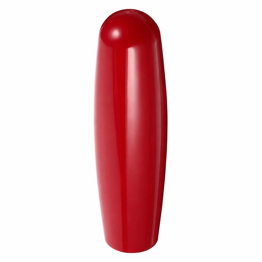 Red plastic tap handle