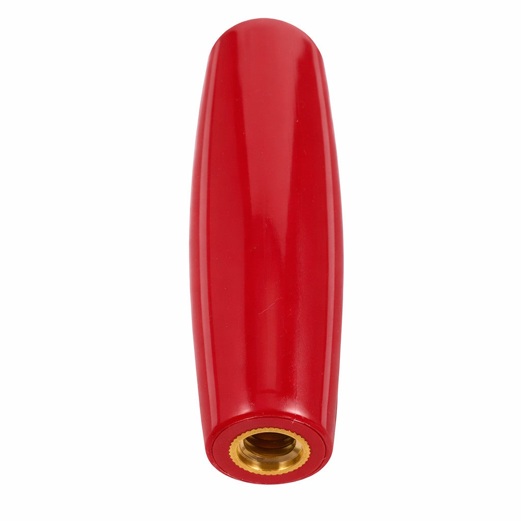 Red plastic tap handle