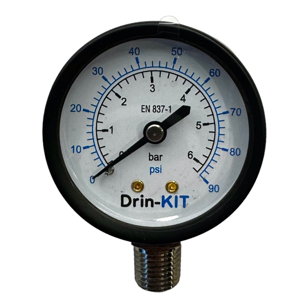 Replacement Gauge for Secondary Regulator Valve - Drin-Kit