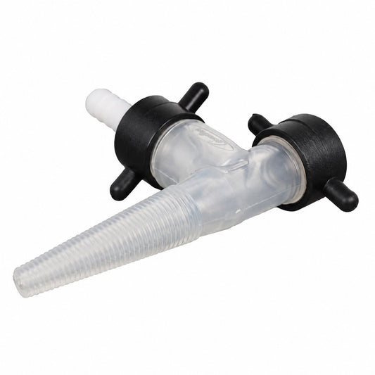 CO2 Plastic Barrel Spigot – Laydown Cask Ale Gas Inlet