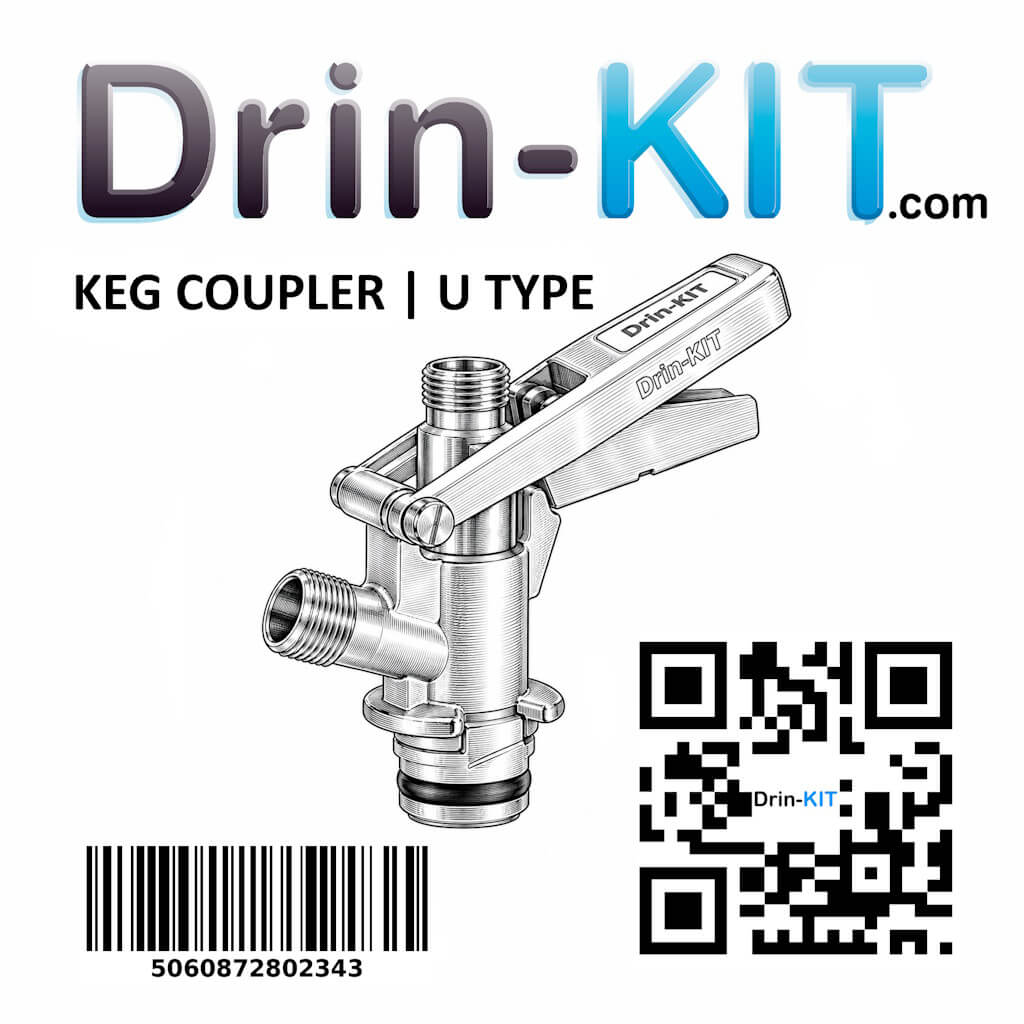 U Type Keg Coupler – Professional Stainless Steel UEC