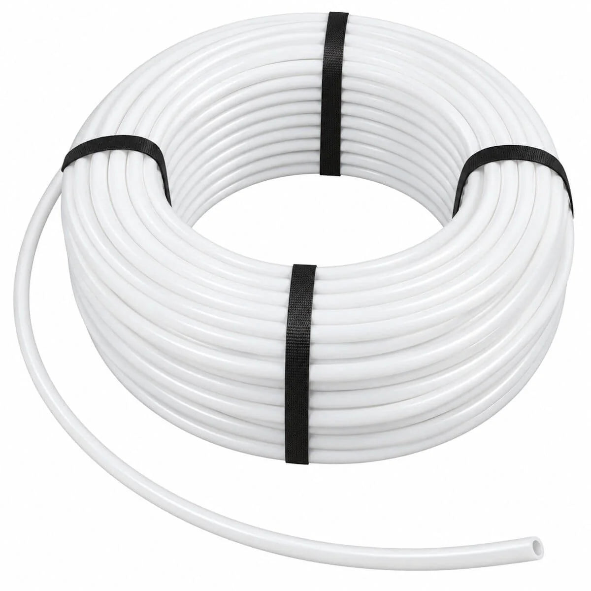 3/8" White Beer Gas Pipe – 60/40 Mixed Gas Tubing – 100m Roll