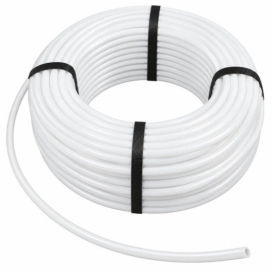 3/8" White Beer Gas Pipe – 60/40 Mixed Gas Tubing – 100m Roll