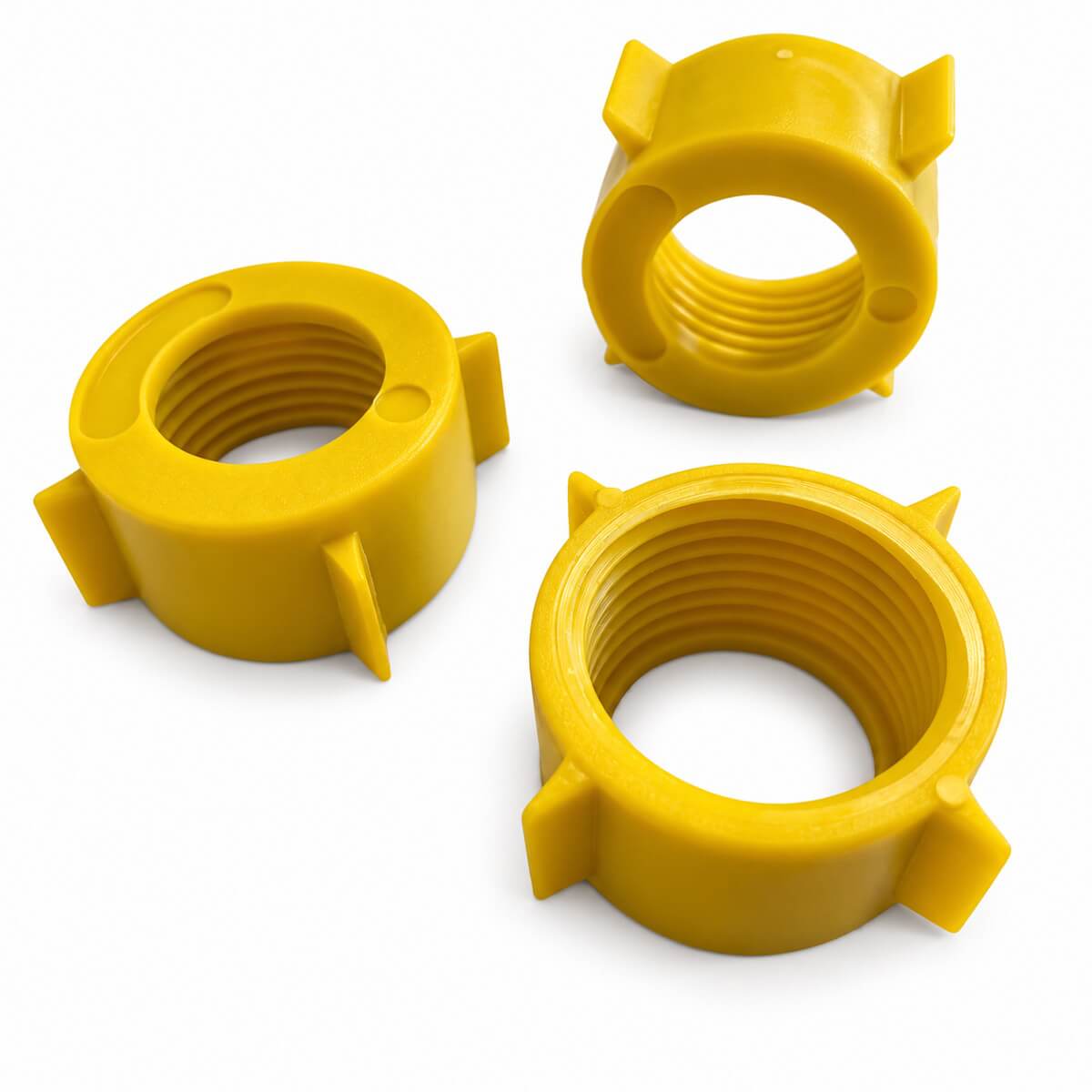 Cask Ale Wing Nuts / Burrs – Open & Closed, 3/4" BSP, L & Y Thread