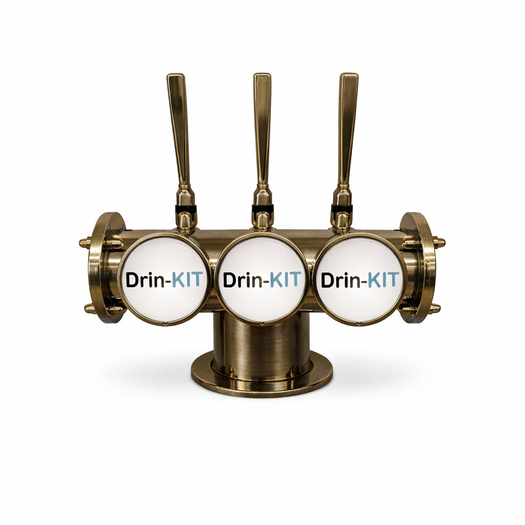 Brewhouse Lowrider 3 Way antique brass