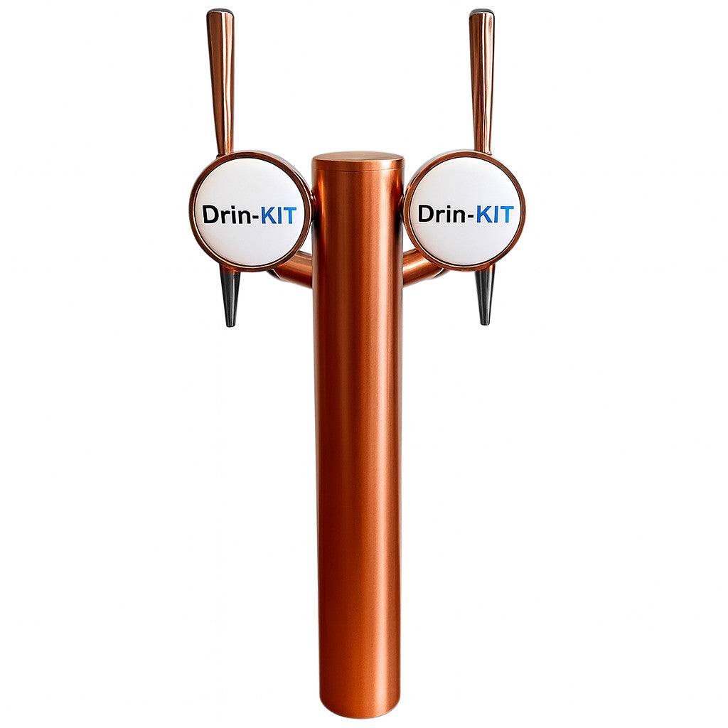 2-way Beta Copper Tower | Drinks Tower