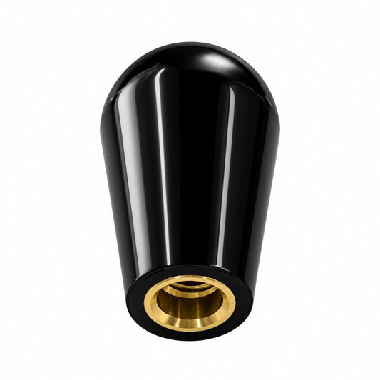 Compensator Tap Handle | Black Plastic Beer Tap Handle