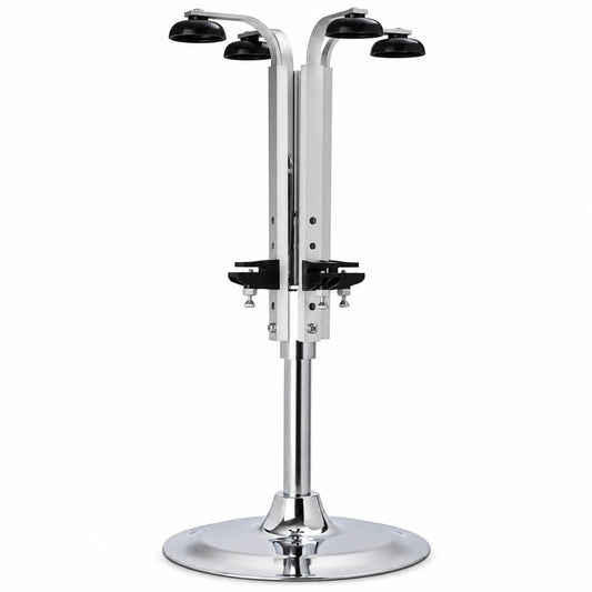 4 Bottle Revolving Spirit Optic Stand – Freestanding Rotary Holder