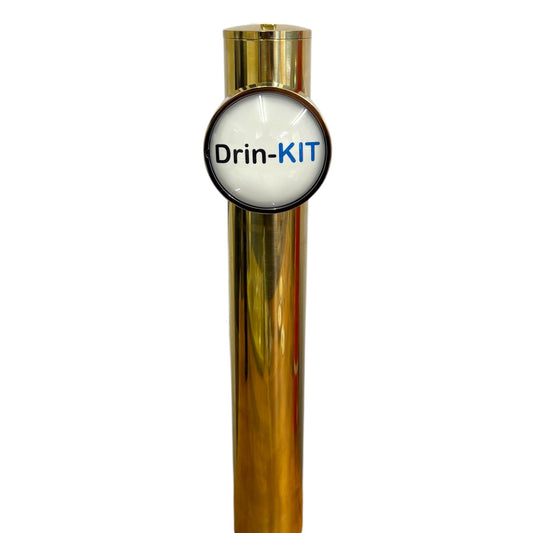 1-Way Alpha Font Gold | Drinks Tower