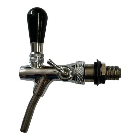 Chrome compensator beer tap | 55mm