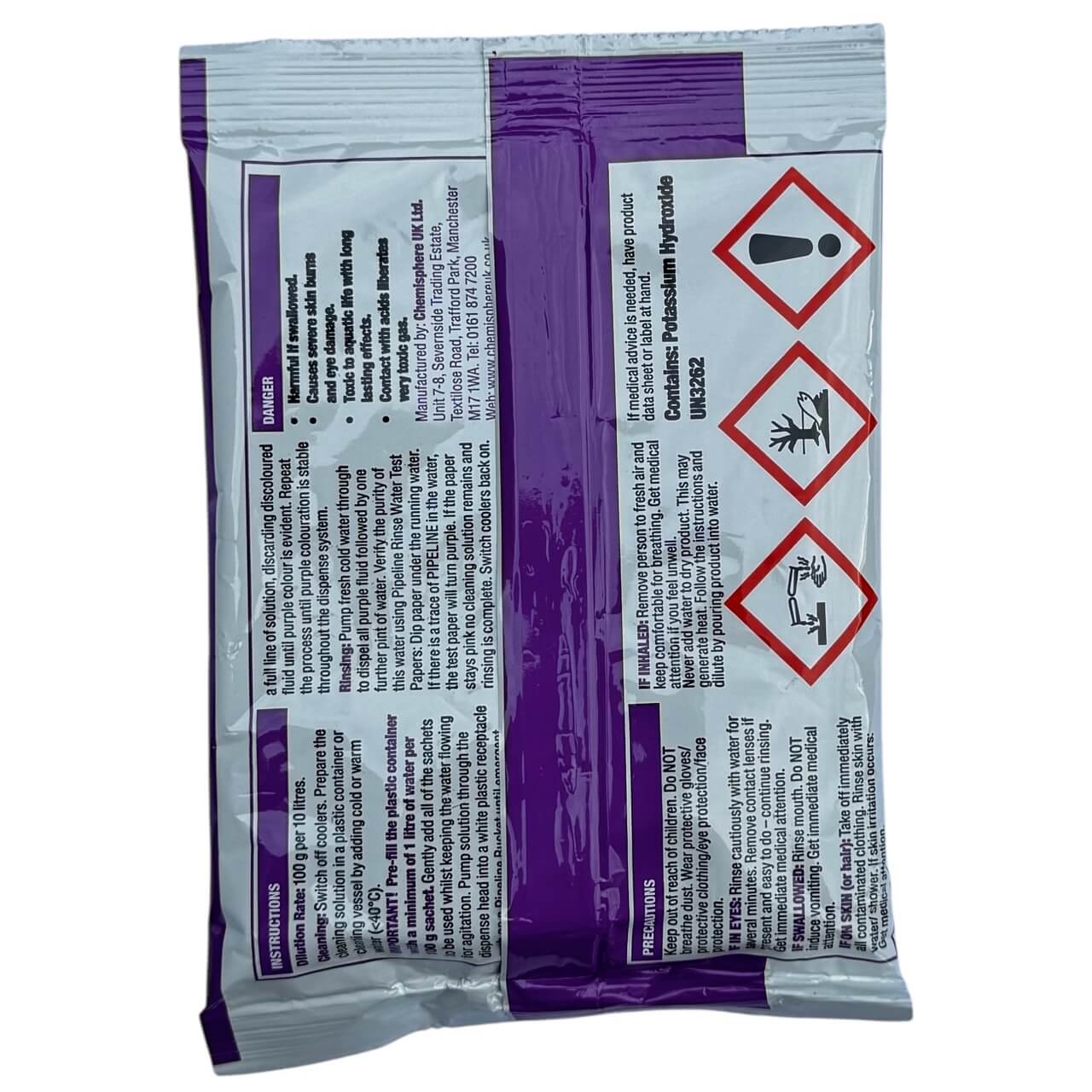 Pipeline Professional Purple Beer Line Cleaning Powder 100g