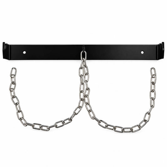 Double CO2 Cylinder Wall Bracket & Chains – Twin Gas Bottle Restraint