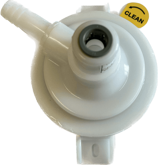 Check Valve 3/8" in 1/2" out (With Override System)